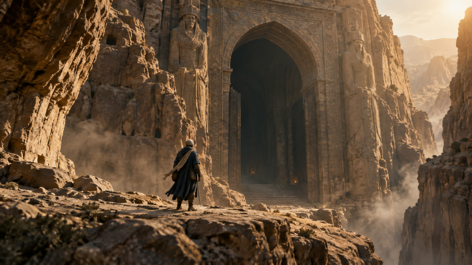 Fantasy film scene